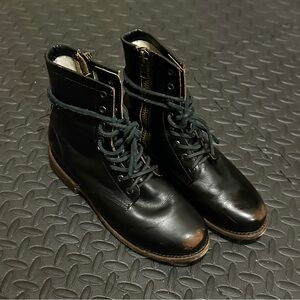 Women’s Freebird by Steven Black Lace Up Boots